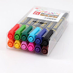 Bút Lông Màu 2 Đầu 12/24/ 36 Màu Chuyên Nghiệp -BAOKE | MP2906A