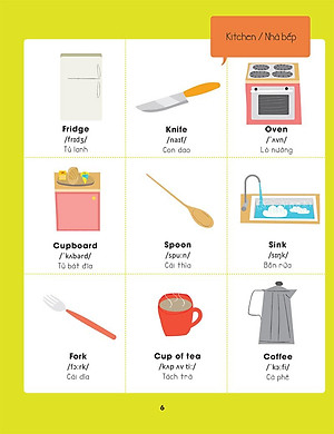 Sách Hello English! - Xin Chào Tiếng Anh!- Từ Điển Tiếng Anh Bằng Hình