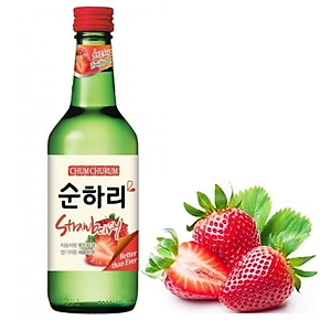 Rượu Chum Churum Soju vị dâu 12% 360ml