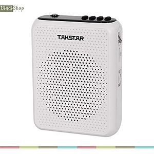 Takstar E300W- Tặng túi rút đựng máy trợ giảng - Máy Trợ Giảng Không Dây UHF, Kết Nối Bluetooth, Công Suất 10W Cho Giáo Viên, Bán Hàng - Hàng chính hãng