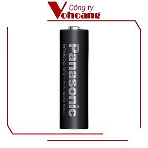 Pin sạc Panasonic Eneloop AA 2550mah BK-3HCCE4BT3 (Vỉ 4 viên) (Đen) - Hàng chính hãng