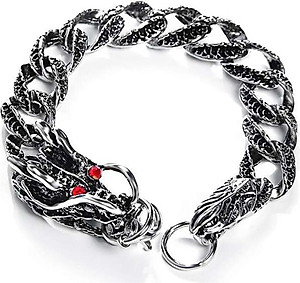 Vòng tay họa tiết rồng nam tính vtnu01