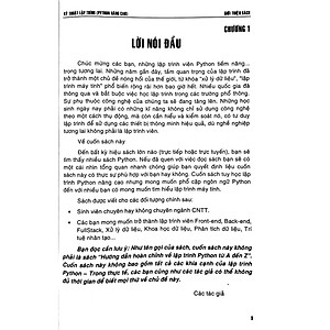 Kỹ Thuật Lập Trình Python Nâng Cao