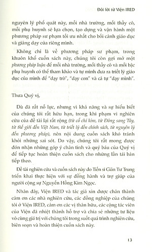 SƯ PHẠM KHAI PHÓNG - THẾ GIỚI, VIỆT NAM & TÔI (Bìa cứng) (Dạy chính là giúp người khác học! Khai phóng chính là khai mở tâm trí và giải phóng tiềm năng con người - Giản Tư Trung)