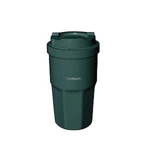 Ly giữ nhiệt LocknLock 460ml Coffee Tumbler màu xanh lá - LHC3329DGRN - Hàng chính hãng, thép không gỉ 316L - JoyMall