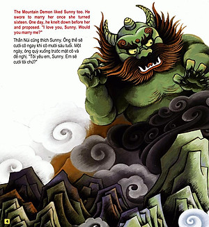 Sách Những Câu Chuyện Thú Vị Giáo Dục Trẻ - Câu Chuyện Về Làng Hoa Hướng Dương (Song Ngữ Anh - Việt)