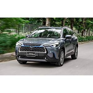 Ốp Viền Đèn Pha Hậu Xe Toyota Cross 2020 2021 mạ crom