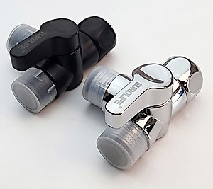 Van T 3 đường nước 21mm dùng chia nước cho bồn cầu và bộ xịt vệ sinh Eurolife EL-VT03 (2 màu: đen, trắng)