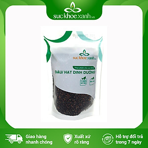 Hạt diêm mạch (quinoa) đen Sức Khỏe Xanh - Nhập khẩu Peru Nam Mỹ chính hãng 