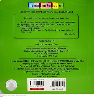 Sách Từ Điển Hình Ảnh Cho Bé: Màu Sắc Và Hình Dạng (Tái Bản 2019)