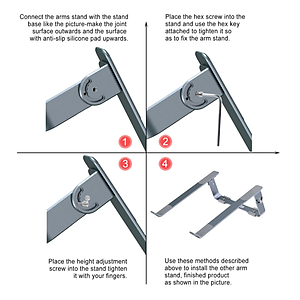 Giá Đỡ Tản Nhiệt Dành Cho Macbook, Laptop Từ 9 Đến 17 Inch Khung Nhôm Cao Cấp CHOETECH H033 - Hàng Chính Hãng