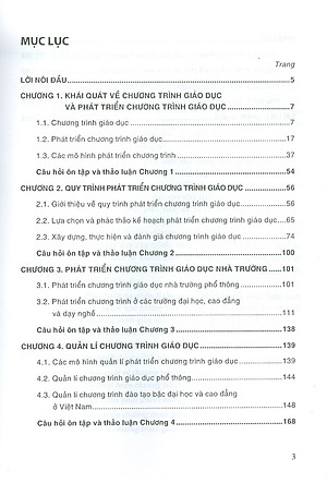 Phát Triển Và Quản Lí Chương Trình Giáo Dục