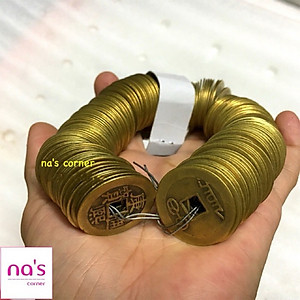 Gói 10 đồng tiền xu cổ phong thuỷ đồng thau