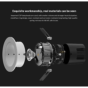  Đèn LED Downlight/ Spotlight Âm Trần Thông Minh Yeelight M2 , 2700-6500k , Hỗ trợ Apple Homekit - Hàng Chính Hãng - Bản Quốc Tế