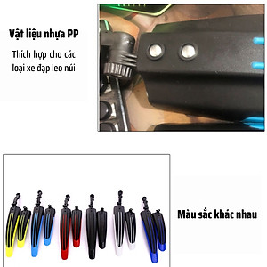 Dè chắn bùn xe đạp thể thao - 2 chiếc TRƯỚC VÀ SAU - Chính hãng dododios