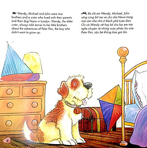 Truyện Cổ Tích Nổi Tiếng Song Ngữ Việt - Anh: Peter Pan (Tái Bản 2023)