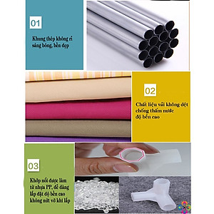 Tủ Vải Áo Quần Đa Năng- Tiết Kiệm Diện Tích- Khung Sắt Chắc Chắn Vải Chống Thấm- Hàng Chính Hãng MINIIN