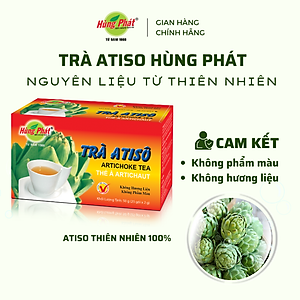 Trà Túi Lọc Atiso Hộp 25 Gói - Thương hiệu Hùng Phát