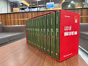 Bộ Lịch sử quân sự Việt Nam - Phiên bản giới hạn: bìa cứng, đóng hộp (14 tập)