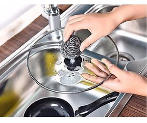 Combo 03 Set Búi thép cọ xoong, nồi, chảo chuyên dụng 40g - Nội địa Nhật Bản (02 miếng/Set)