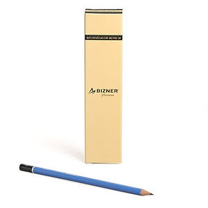 Hộp 10 cây Bút chì gỗ cao cấp Bizner BIZ-P02 - Độ cứng 2B