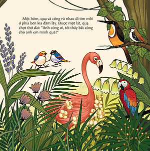 Cổ Tích Việt Nam Cho Bé - Quạ Và Công (Tái Bản 2022)