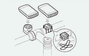 Cycplus M1 Đồng Hồ Tốc Độ Xe Đạp GPS ANT+ Bluetooth 5.0 Speedometer LCD 2.9" Backlight IPX6 Tương Thích Strava Garmin