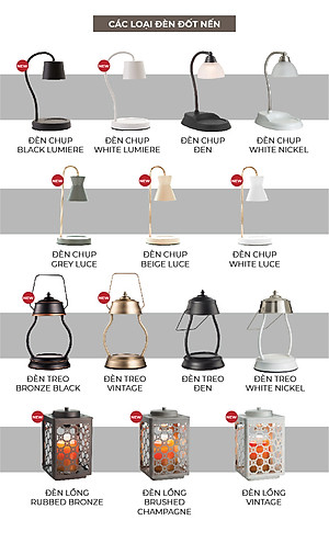 Đèn lồng đốt nến Yankee Candle - Rubbed Bronze