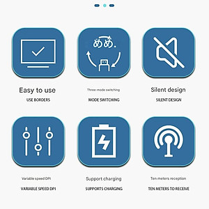 Bàn phím không dây mini K23 kết nối bluetooth + Usb wireless pin sạc hỗ trợ đa nền tảng thiết bị hàng nhập khẩu