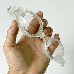 Kính Bơi Nhật Bản VIEW V610 C Chống Tia UV Chống Sương Mù (Trong suốt) Chuyên Dùng Cho Bơi Buổi Tối - Hàng Chính Hãng