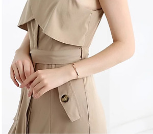 Vòng Tay Julius Hàn Quốc JSB078 Thép Không Gỉ - Thanh Lịch - Dịu Dàng