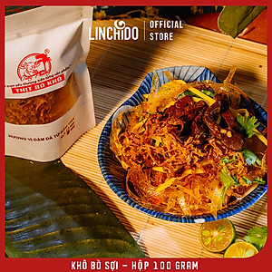 Khô Bò Sợi _ Tùng Phương Du Ký _ Loại 100 Gram ( LOẠI HỘP )