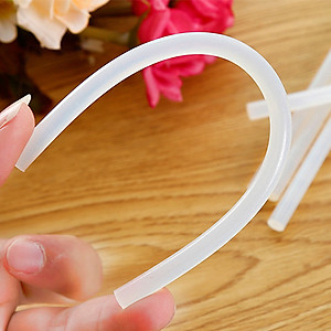 Keo nến silicon chuyên dụng dùng cho súng bắn keo (dài 10cm--->27cm) đường kính 0.7cm (1 cây)
