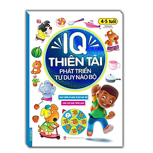 Combo Sách IQ Thiên Tài Phát Triển Tư Duy Não Bộ 1-7 Tuổi (Bộ 6 cuốn)