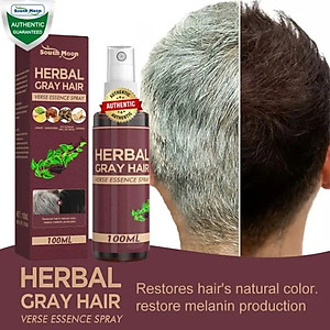 Tinh Chất Dầu Dưỡng Thảo Dược Xịt Đen Tóc Vĩnh Viễn – Giải Pháp Phục Hồi Tóc Bạc Tại Nhà Hiệu Quả