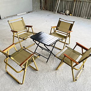 Bàn Chữ Nhật Xếp Gấp Gọn Để Du Lịch Dã Ngoại Cắm Trại Camping Ngoài Trời, Cafe Trà Chanh