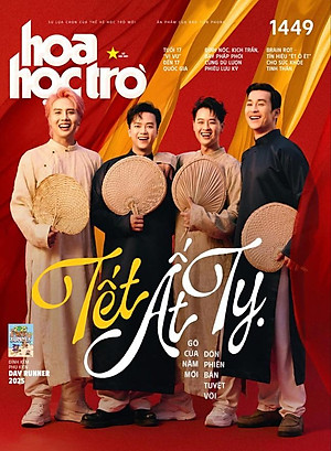 Sách - Hoa Học Trò - Số 1449 - H2Tết Ất Tỵ - Detox Cảm Xúc Để Đón Năm Mới Thật Vui! - Tặng Kèm Sổ Tay Nhật Ký 2025 Ngập Tràn Vũ Trụ Capybara