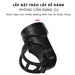 Còi Chuông Xe đạp EH-03 120dB sạc USB có chế độ chống trộm, 4 âm thanh điều chỉnh dung lượng 200mAh pin chờ 180 ngày - Mai Lee
