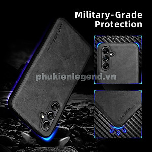 Ốp Lưng Da cho Samsung Galaxy A54 A34 A24 A14 Hiệu X-Level Cao Cấp - hàng nhập khẩu