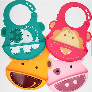 Yếm silicon ăn dặm cho bé Marcus & Marcus, từ 6 tháng