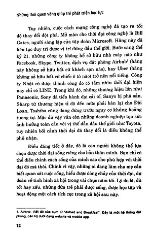 Sách Những Thói Quen Vàng Giúp Trẻ Phát Triển Học Lực