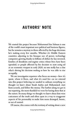 Blood And Oil: Mohammed Bin Salman's Ruthless Quest For Global Power