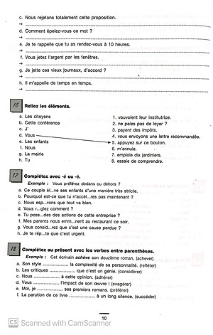 Sách 450 Conjugaison Niveau Intermédiare