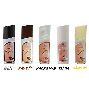 Xi nước đánh bóng Huy Hoàng màu đen, nâu, vàng bò, trắng, không màu HT9129-30-31-32-33