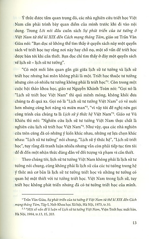 Lịch Sử Tư Tưởng Việt Nam - Tập 1