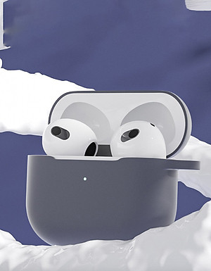 Case vỏ ốp bọc tai nghe dành cho Airpods 4, airpod Pro 2 silicon kèm dây đeo - HÀNG CHÍNH HÃNG