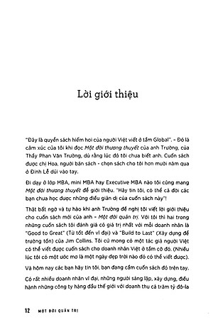 Sách Một Đời Quản Trị (Tái Bản)