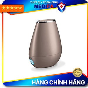 Máy phun tạo độ ẩm không khí Beurer LB37 Toffee (có chế độ ban đêm, bình chứa 2 lít, phòng vuông 20m2) - Hàng chính hãng