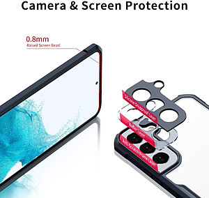 Ốp lưng chống sốc cho Samsung Galaxy S22 / S22 Plus / S22 Ultra hiệu Xundd Fitted Armor Case trang bị túi khí bảo vệ góc, gờ bảo vệ camera - hàng nhập khẩu