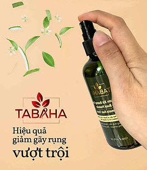 Combo 2 Chai xịt tinh dầu bưởi kích mọc tóc, giảm rụng tóc Pomelo Tabaha 120ml cho tóc dày và dài hơn gấp 2 đến 3 lần